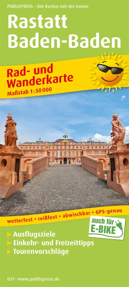 Cover: 9783899206319 | Rastatt, Baden-Baden | (Land-)Karte | Mehrfarbendruck. Gefalzt | 2013
