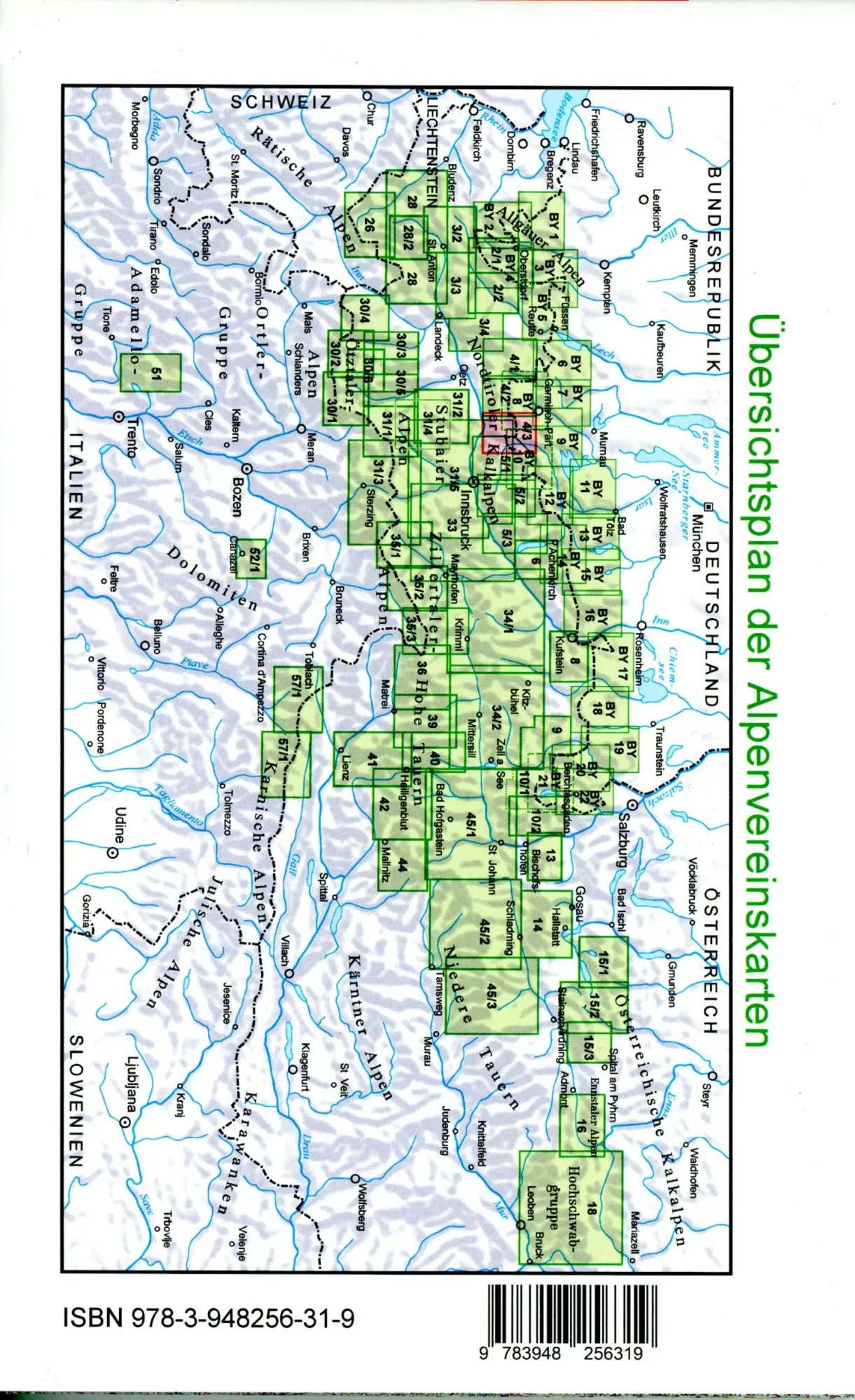 Bild: 9783948256319 | Wetterstein- und Mieminger Gebirge, Ost | Deutscher Alpenverein e. V.