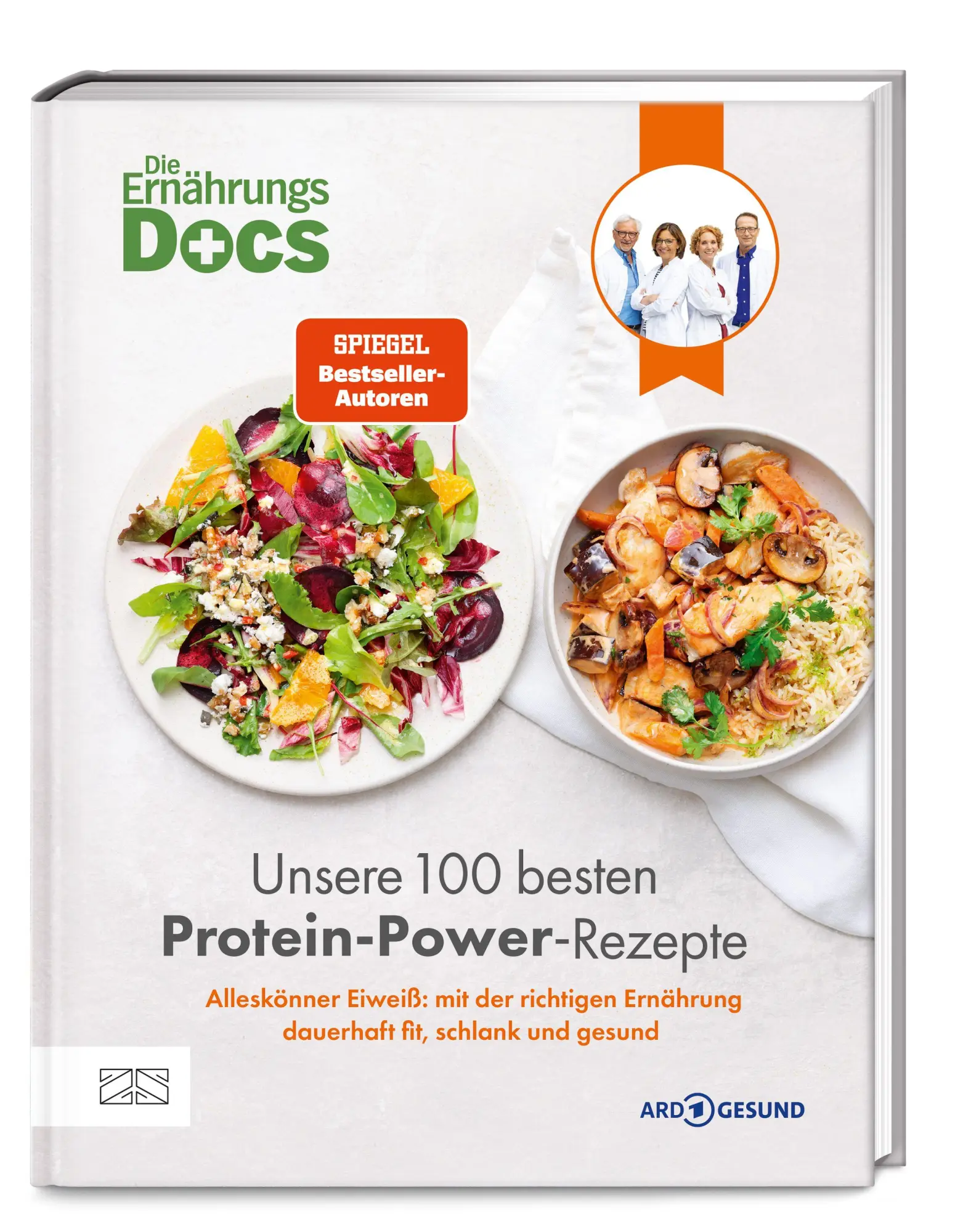 Cover: 9783965846319 | Die Ernährungs-Docs - Unsere 100 besten Protein-Power-Rezepte | Buch
