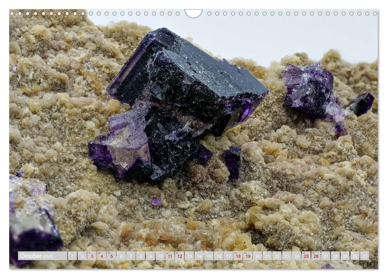 Bild: 9783435326419 | Faszination Mineralien (Wandkalender 2025 DIN A3 quer), CALVENDO...