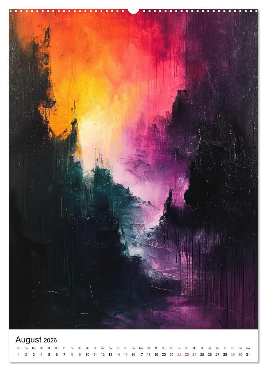 Bild: 9783457276419 | KI-Kunstwerke (hochwertiger Premium Wandkalender 2026 DIN A2 hoch),...