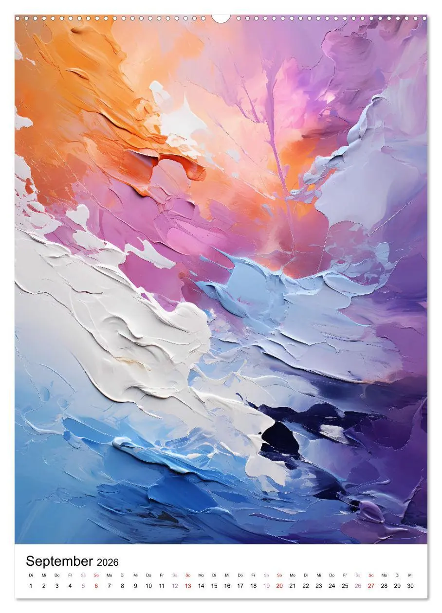 Bild: 9783457276419 | KI-Kunstwerke (hochwertiger Premium Wandkalender 2026 DIN A2 hoch),...