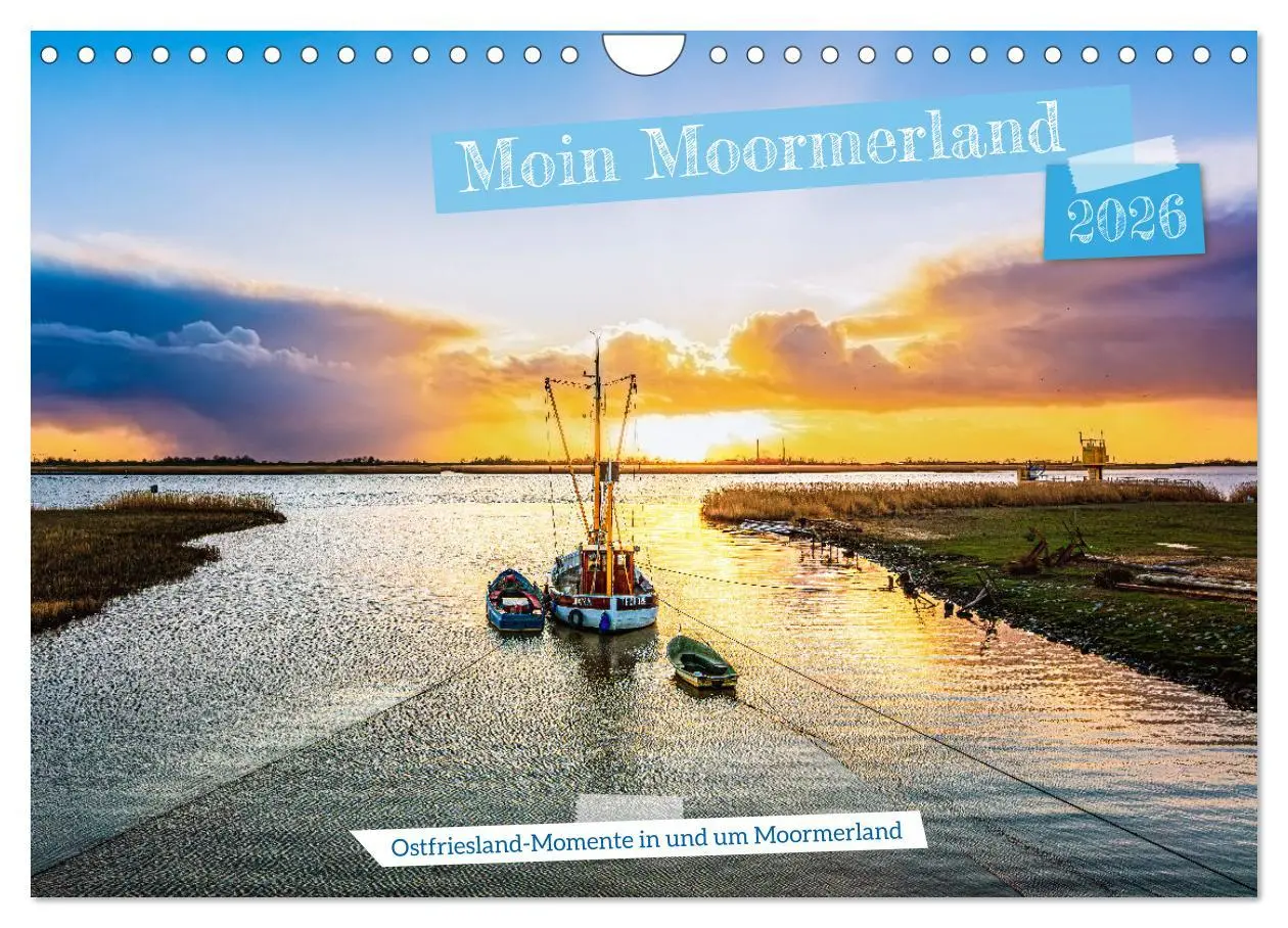 Cover: 9783457346419 | Moin Moormerland (Wandkalender 2026 DIN A4 quer), CALVENDO...