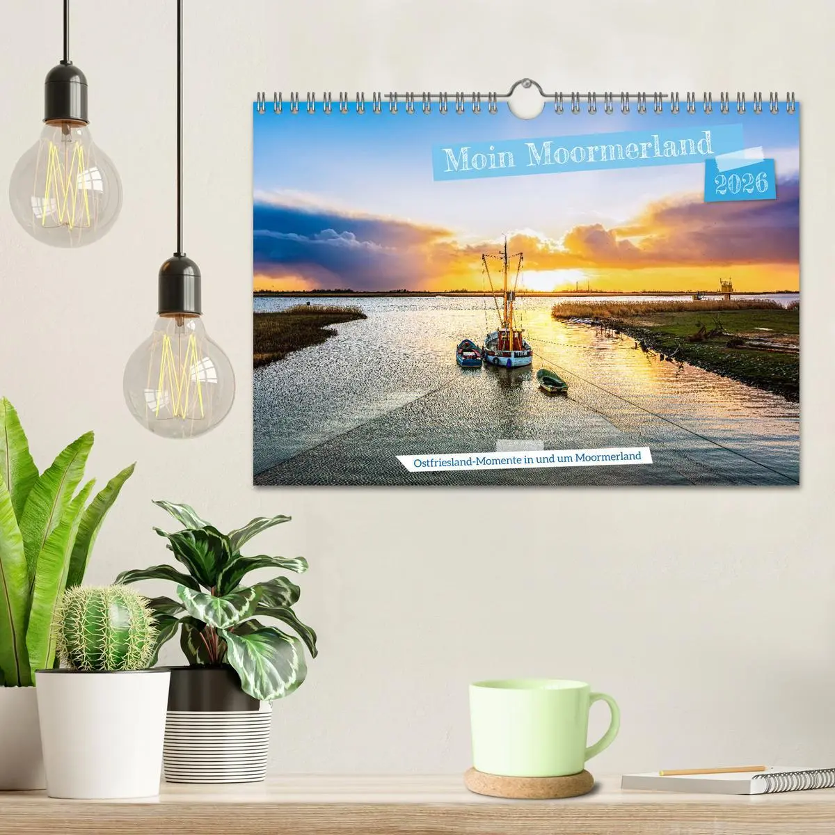 Bild: 9783457346419 | Moin Moormerland (Wandkalender 2026 DIN A4 quer), CALVENDO...