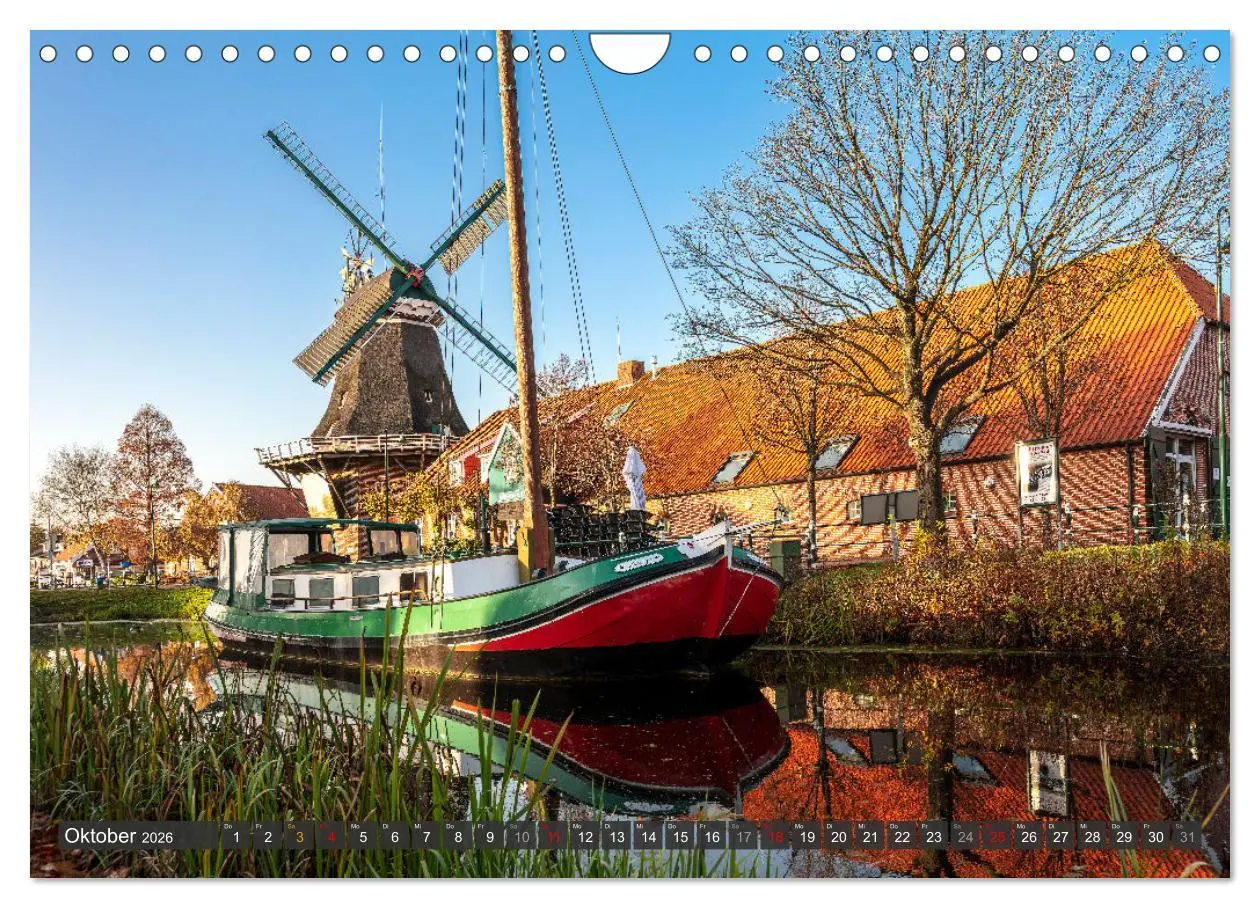 Bild: 9783457346419 | Moin Moormerland (Wandkalender 2026 DIN A4 quer), CALVENDO...