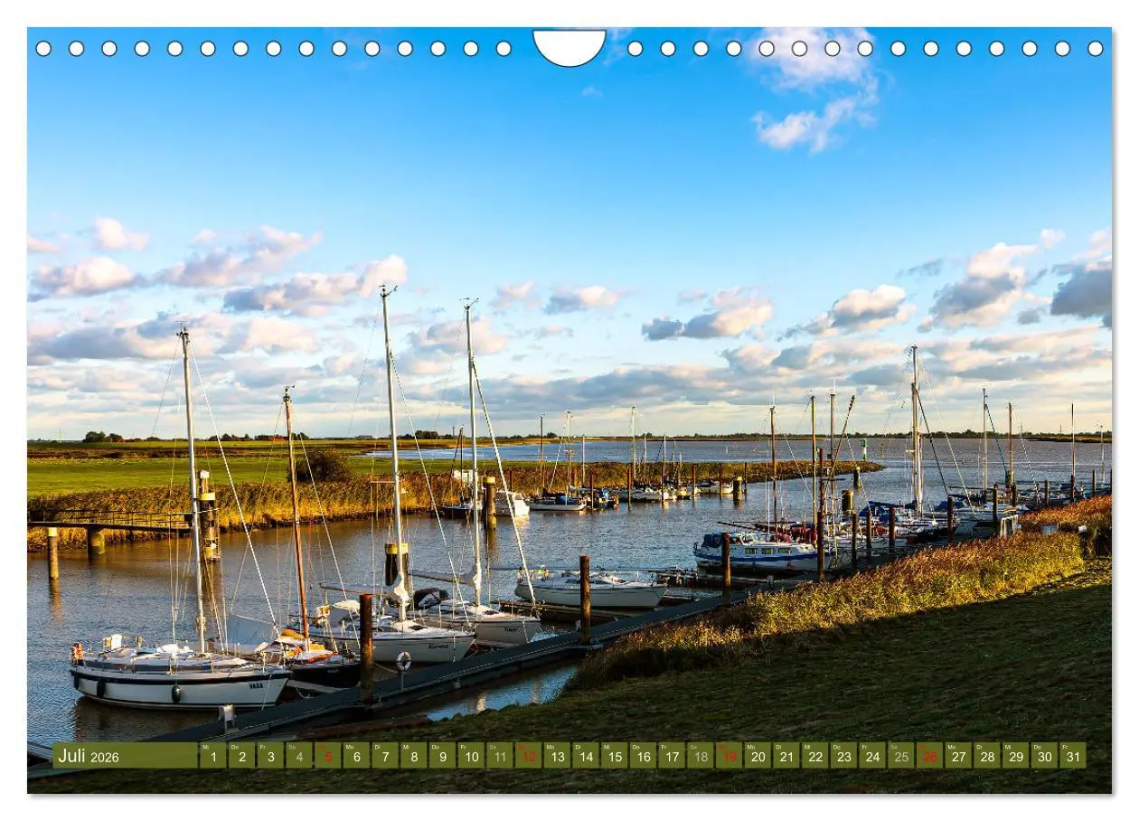 Bild: 9783457346419 | Moin Moormerland (Wandkalender 2026 DIN A4 quer), CALVENDO...