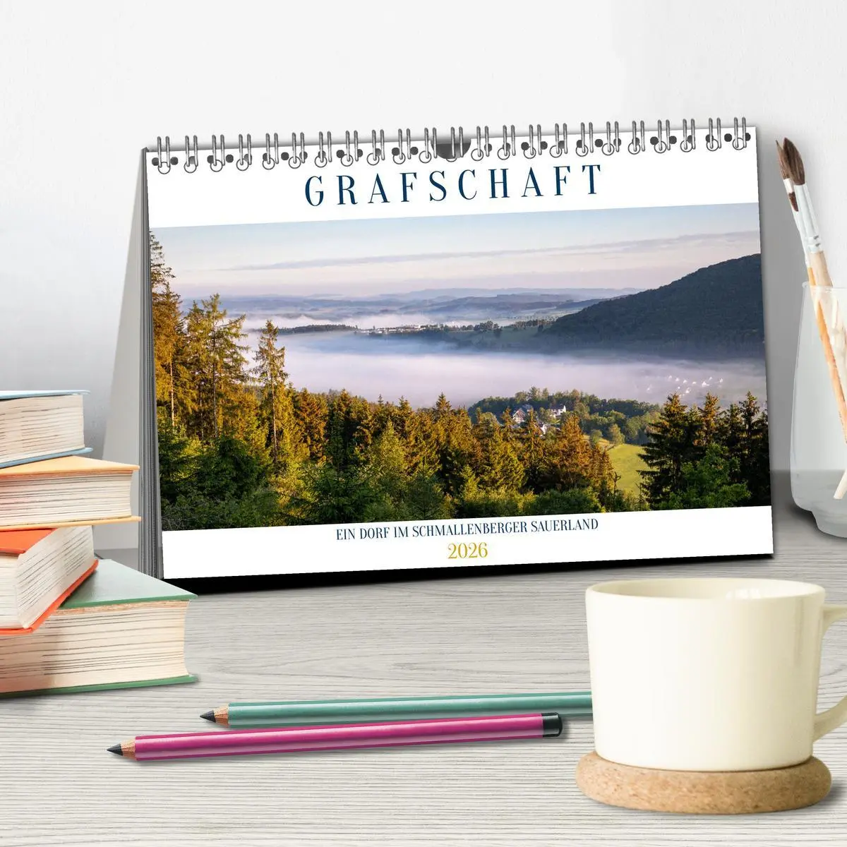 Bild: 9783457416419 | Grafschaft, ein Dorf im Schmallenberger Sauerland (Tischkalender...