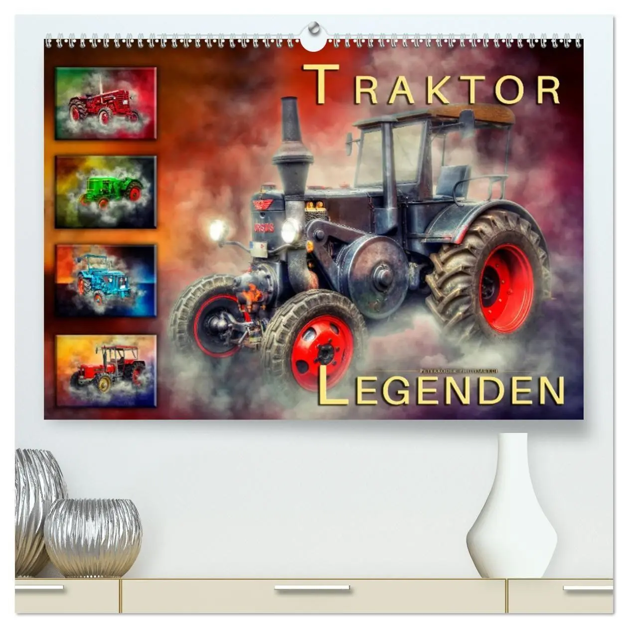 Cover: 9783457726419 | Traktor Legenden (hochwertiger Premium Wandkalender 2026 DIN A2...
