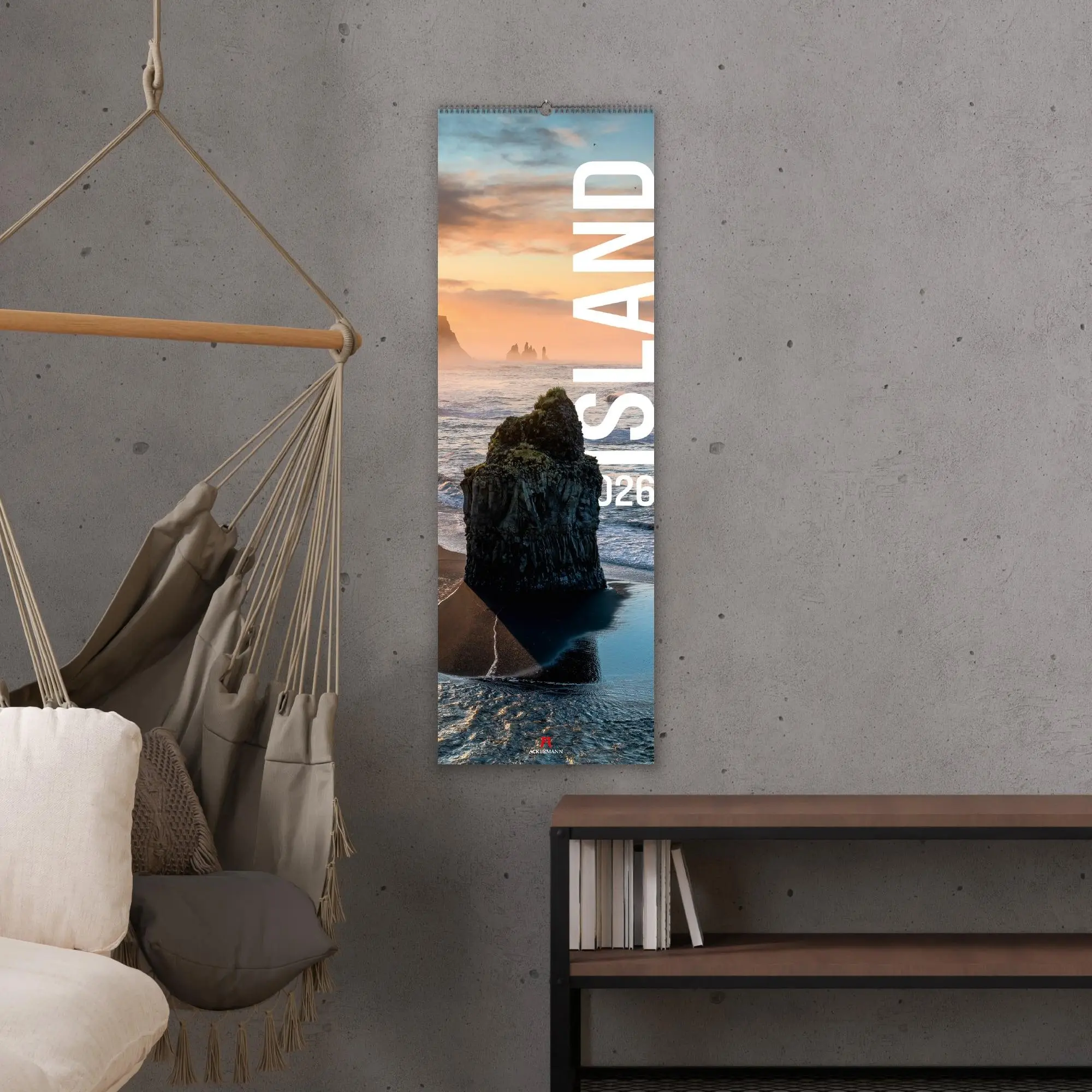 Bild: 9783838426419 | Island Vertikal Kalender 2026 | Ackermann Kunstverlag GmbH | Kalender