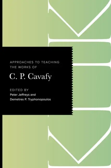 Cover: 9781603296519 | Approaches to Teaching the Works of C. P. Cavafy | Taschenbuch | 2025