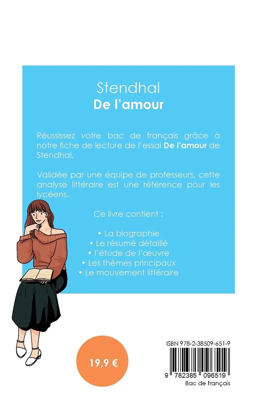 Rückseite: 9782385096519 | Réussir son Bac de français 2024 : Analyse de l'essai De l'amour de...