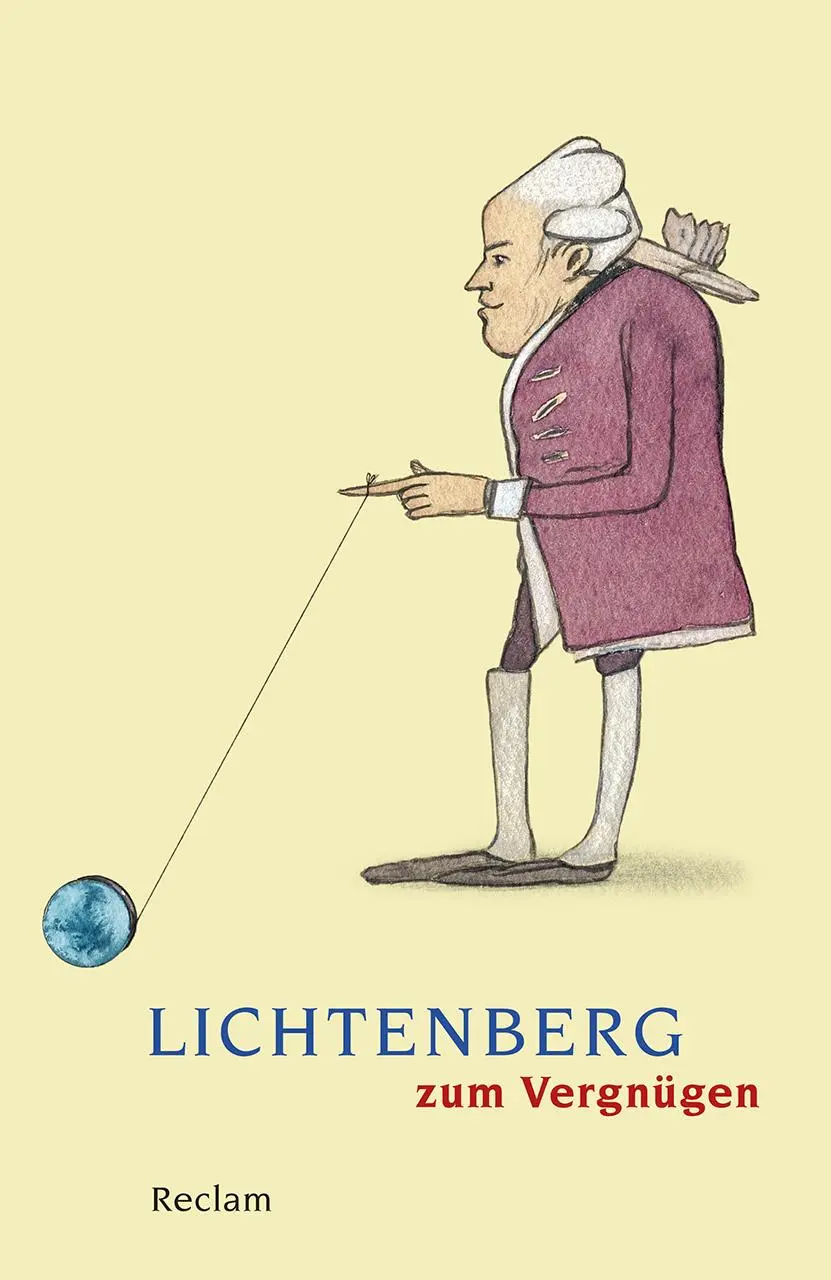 Cover: 9783150196519 | Lichtenberg zum Vergnügen | Alexander Kluy | Taschenbuch | 164 S.