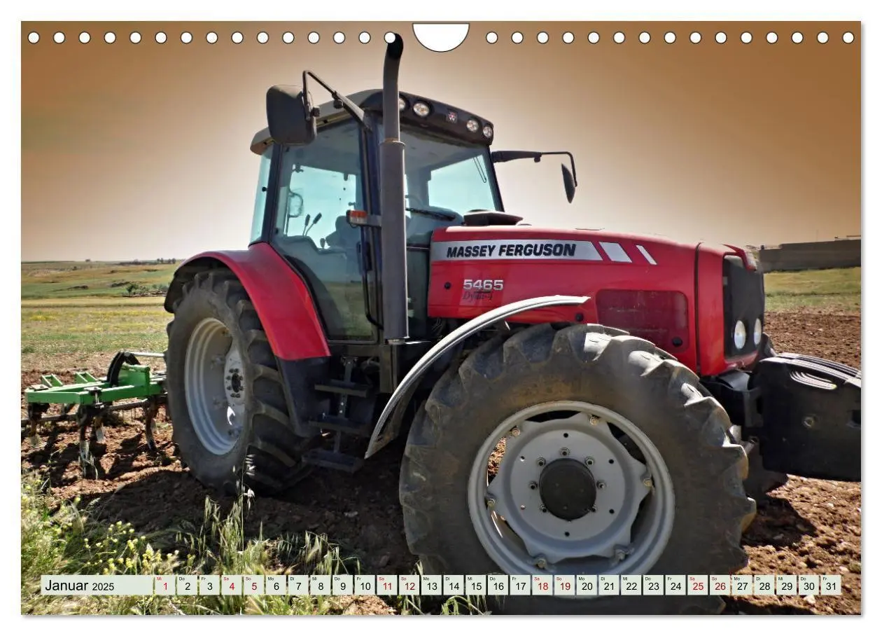 Bild: 9783435006519 | Fazination Trecker (Wandkalender 2025 DIN A4 quer), CALVENDO...