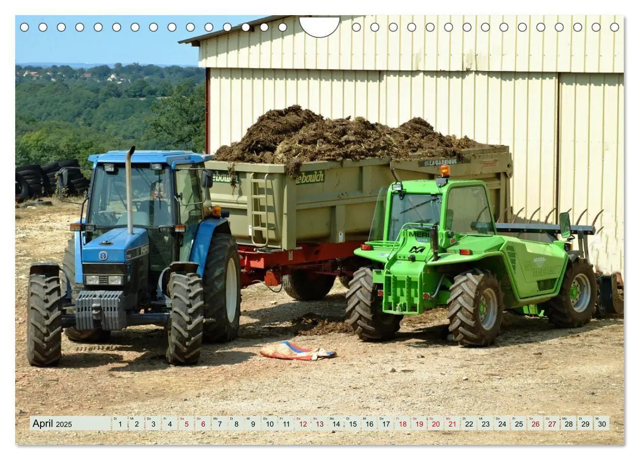 Bild: 9783435006519 | Fazination Trecker (Wandkalender 2025 DIN A4 quer), CALVENDO...