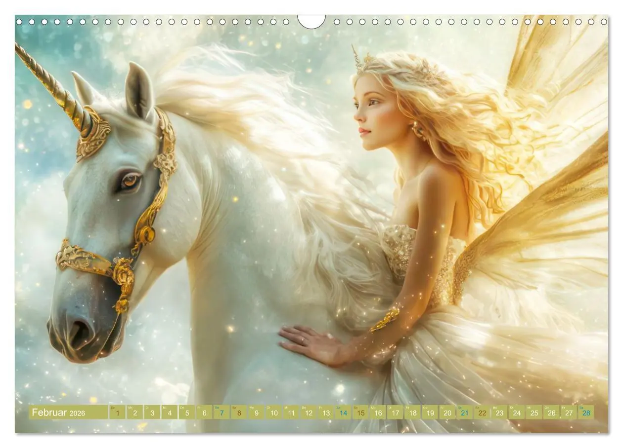 Bild: 9783457646519 | Feen - Naturverbundene Wesen (Wandkalender 2026 DIN A3 quer),...