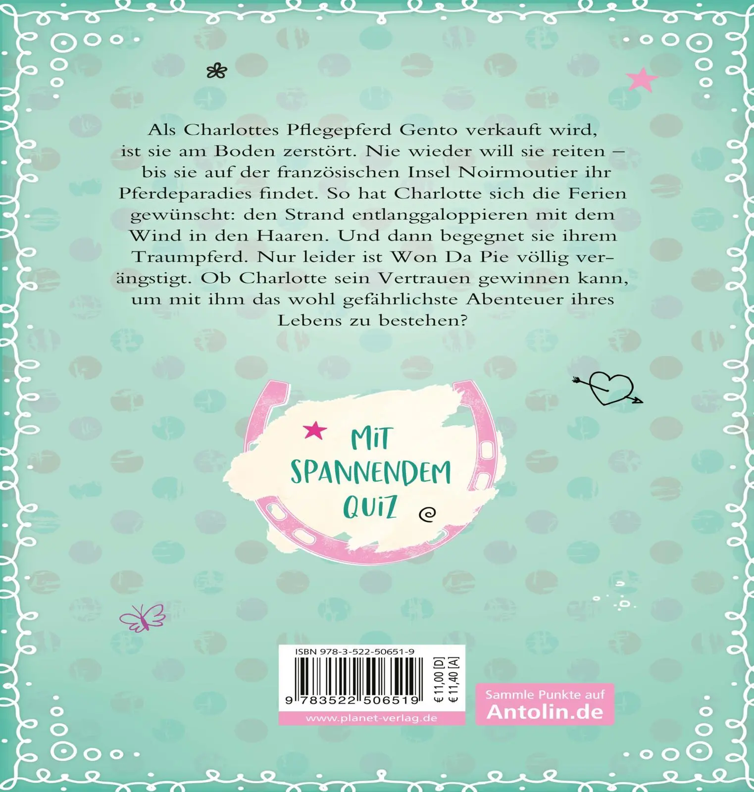 Rückseite: 9783522506519 | Charlottes Traumpferd 1: Charlottes Traumpferd | Nele Neuhaus | Buch