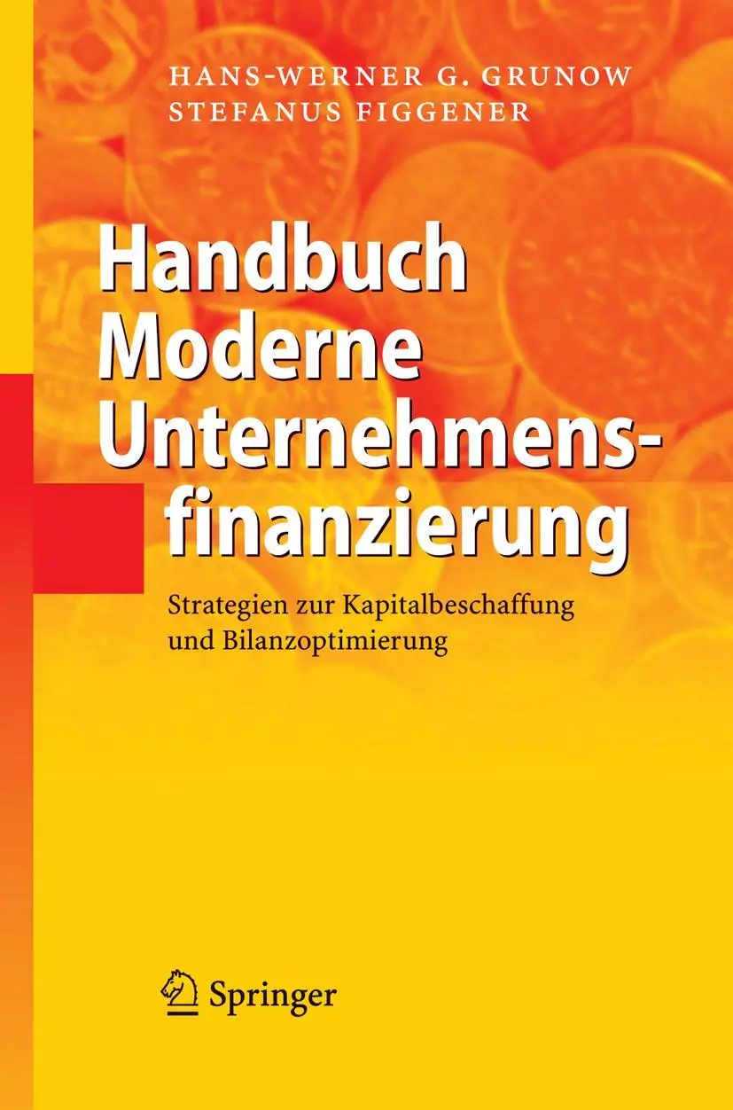 Cover: 9783540256519 | Handbuch Moderne Unternehmensfinanzierung | Grunow (u. a.) | Buch | x
