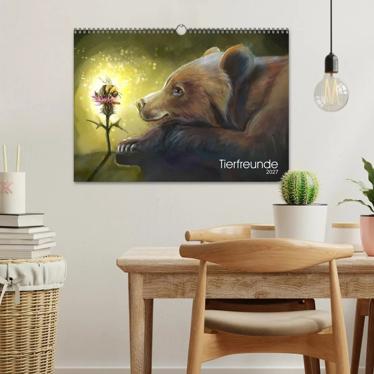 Bild: 9783569516519 | Tierfreunde (Wandkalender 2027 DIN A3 quer), CALVENDO Monatskalender