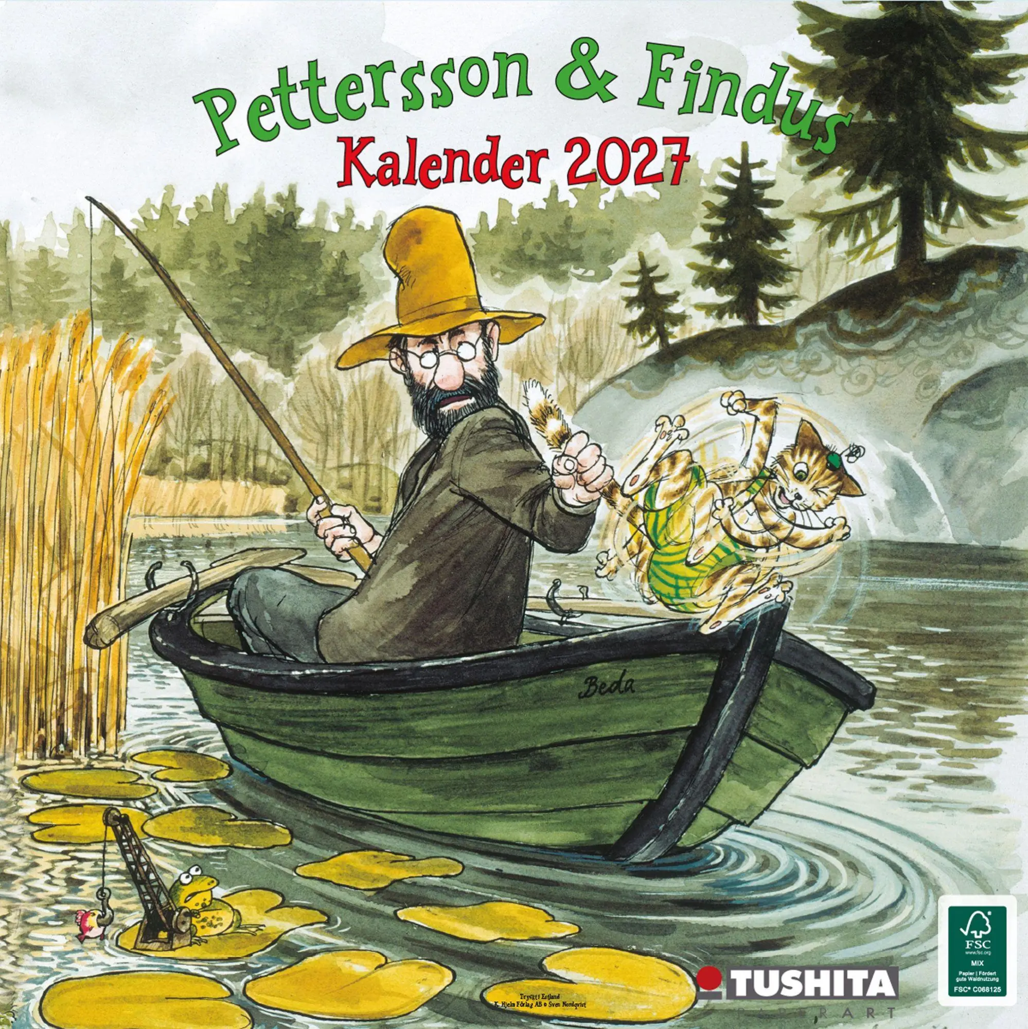 Cover: 9783959296519 | Pettersson &amp; Findus 2027 | Kalender 2027 | Kalender | 28 S. | Deutsch