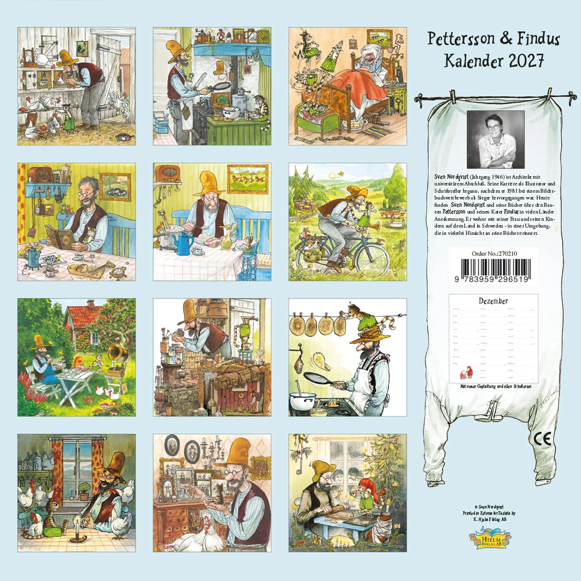 Bild: 9783959296519 | Pettersson &amp; Findus 2027 | Kalender 2027 | Kalender | 28 S. | Deutsch