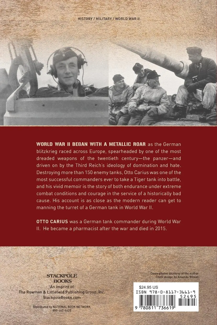 Rückseite: 9780811736619 | Tigers in the Mud | Otto Carius | Taschenbuch | Englisch | 2020