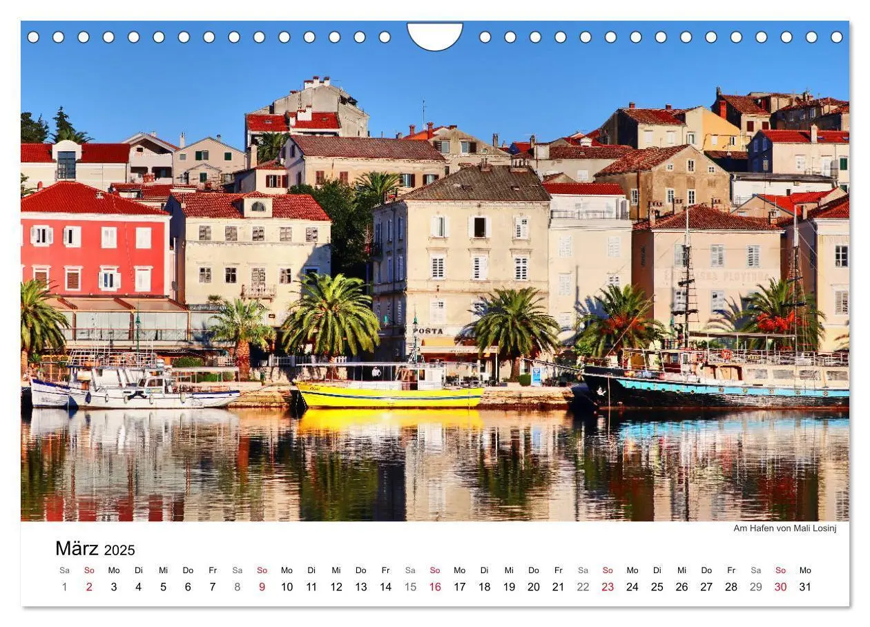 Bild: 9783435166619 | Kroatiens Inselzauber, Losinj (Wandkalender 2025 DIN A4 quer),...