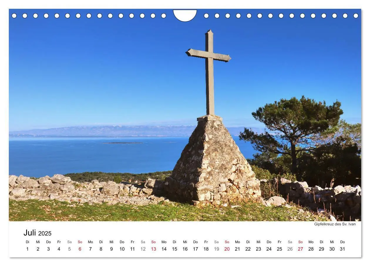 Bild: 9783435166619 | Kroatiens Inselzauber, Losinj (Wandkalender 2025 DIN A4 quer),...