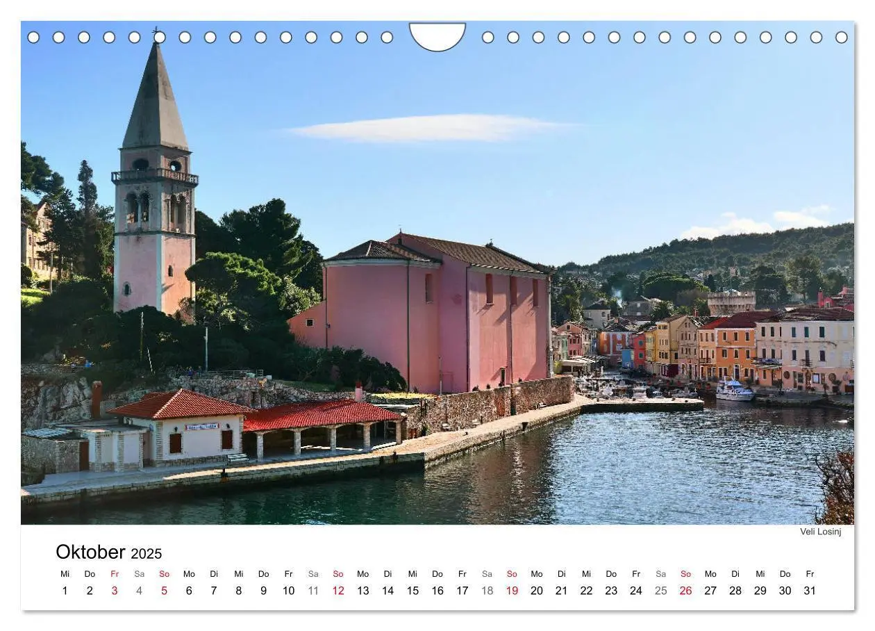 Bild: 9783435166619 | Kroatiens Inselzauber, Losinj (Wandkalender 2025 DIN A4 quer),...