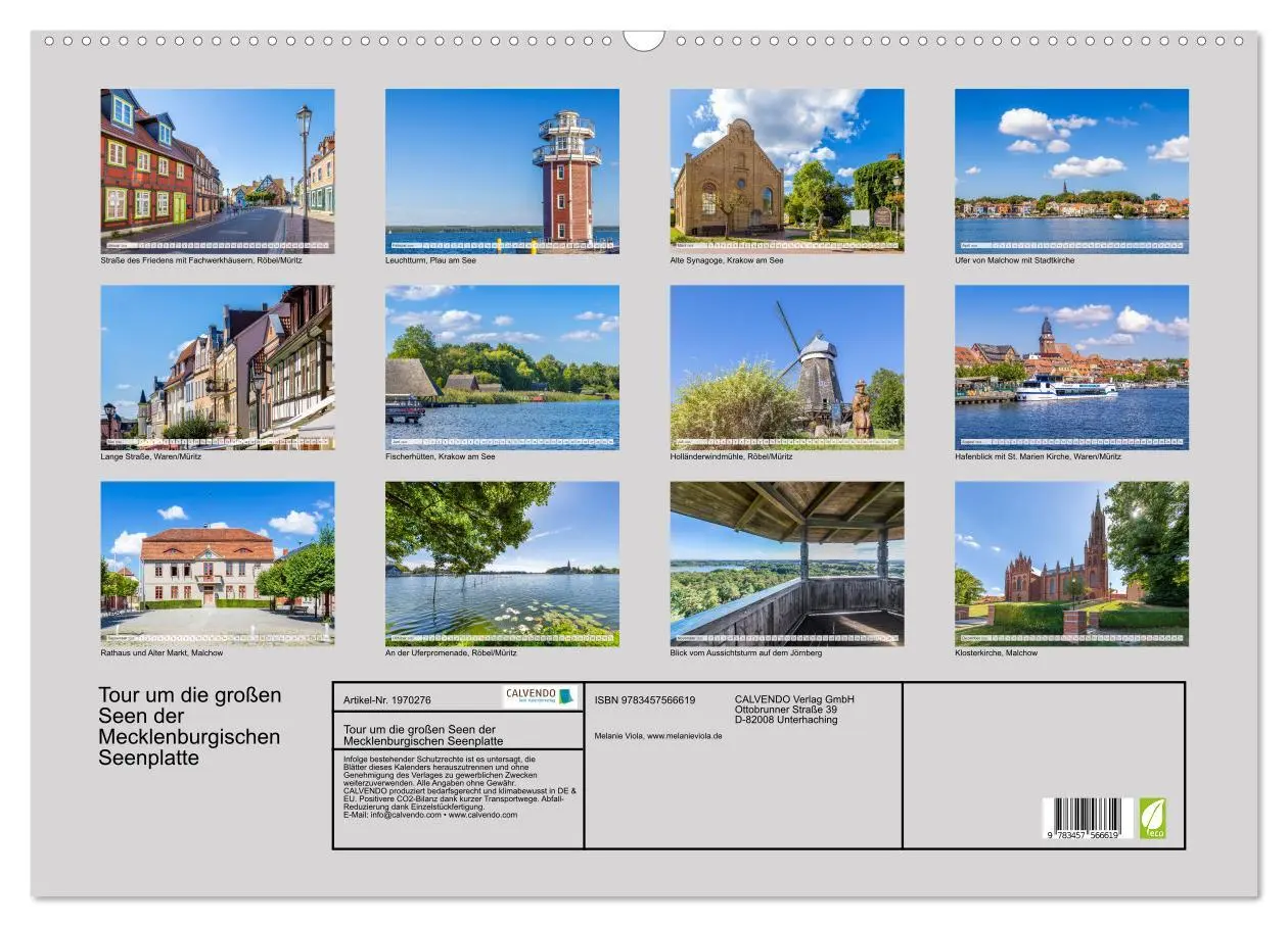 Bild: 9783457566619 | Tour um die großen Seen der Mecklenburgischen Seenplatte...