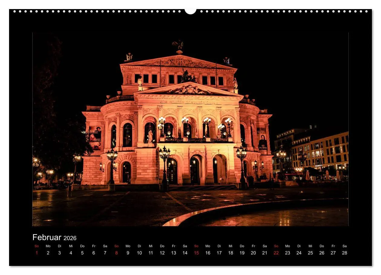 Bild: 9783457706619 | Frankfurt bei Nacht 2026 (hochwertiger Premium Wandkalender 2026...