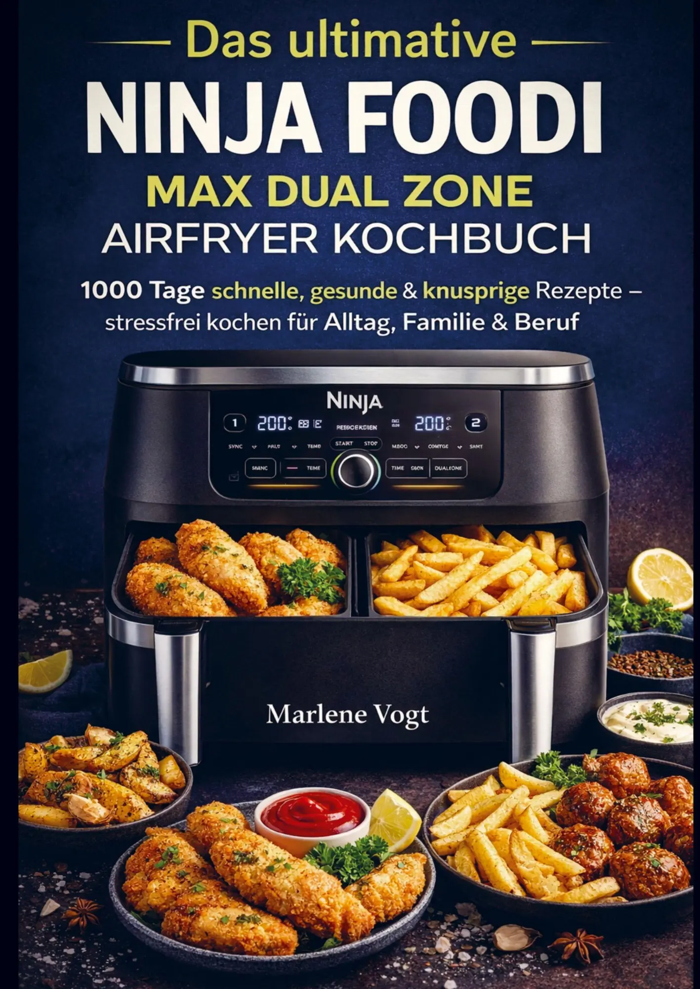 Cover: 9789403886619 | Das ultimative Ninja Foodi MAX Dual Zone Airfryer Kochbuch | Schneider