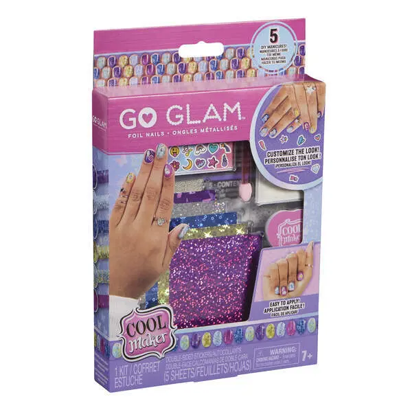 Bild: 681147046719 | CLM Go Glam Foliennägel | In Karton | 46719 | Deutsch | 2024