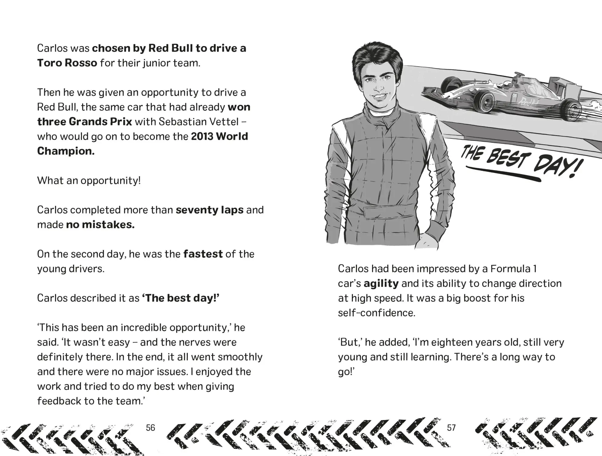 Bild: 9781035086719 | Racing Legends: Carlos Sainz | 101 Facts about Formula One | Hamilton