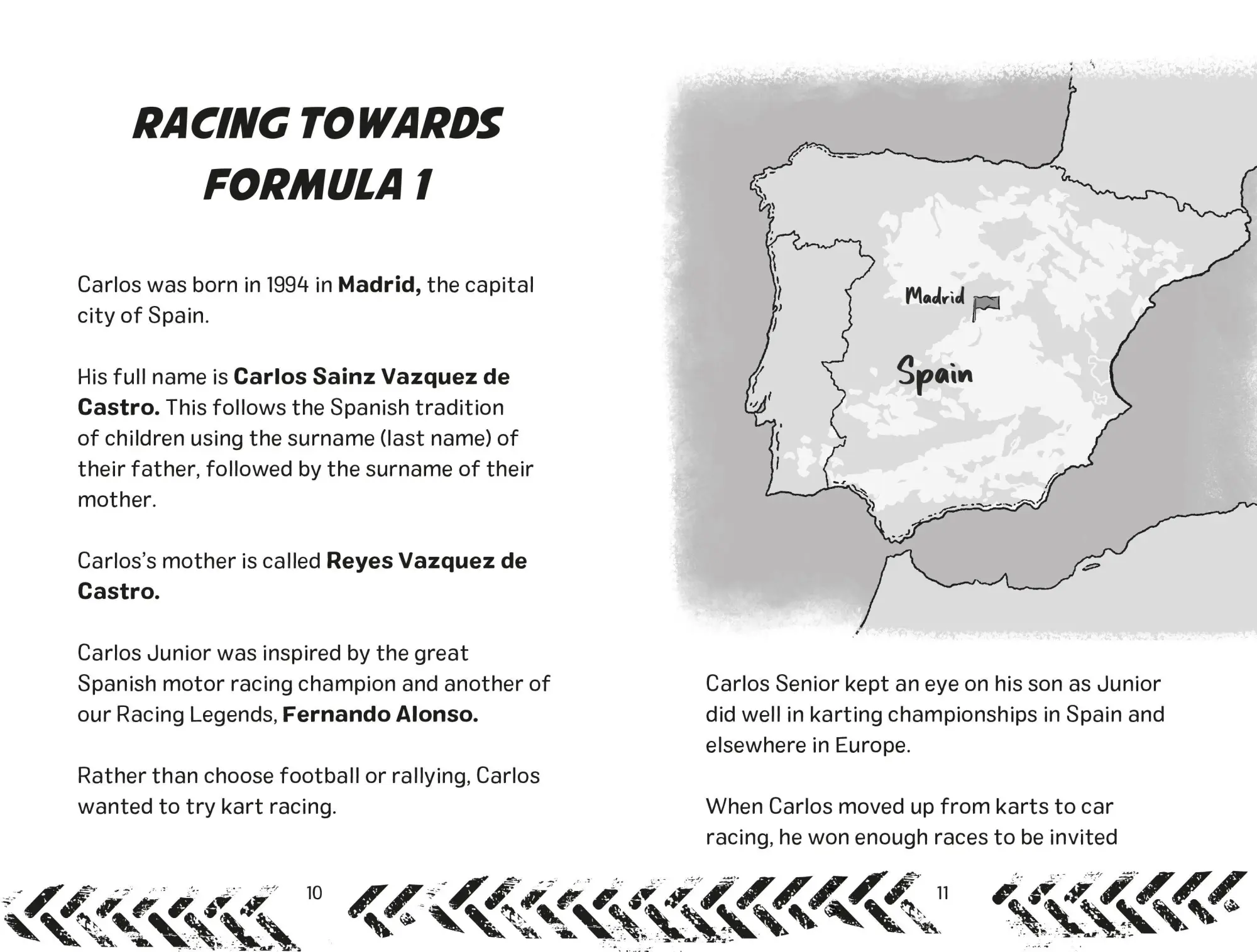 Bild: 9781035086719 | Racing Legends: Carlos Sainz | 101 Facts about Formula One | Hamilton