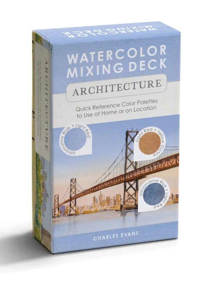 Cover: 9781446316719 | Watercolor Mixing Deck: Architecture | Charles Evans | Box | Englisch