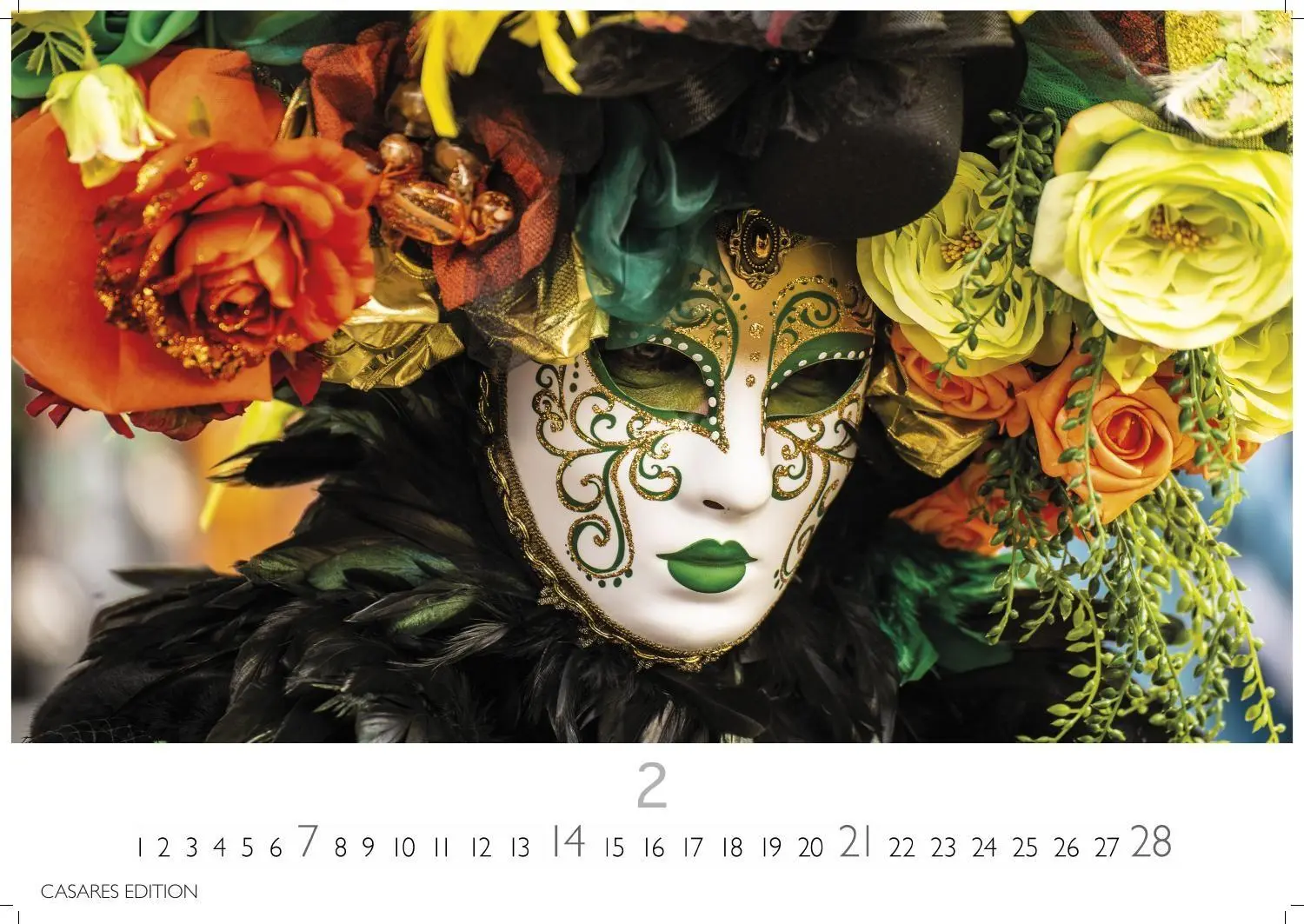 Bild: 9781835246719 | Venedig Karneval Kalender 2027 - Wandkalender Fotokalender Italien...