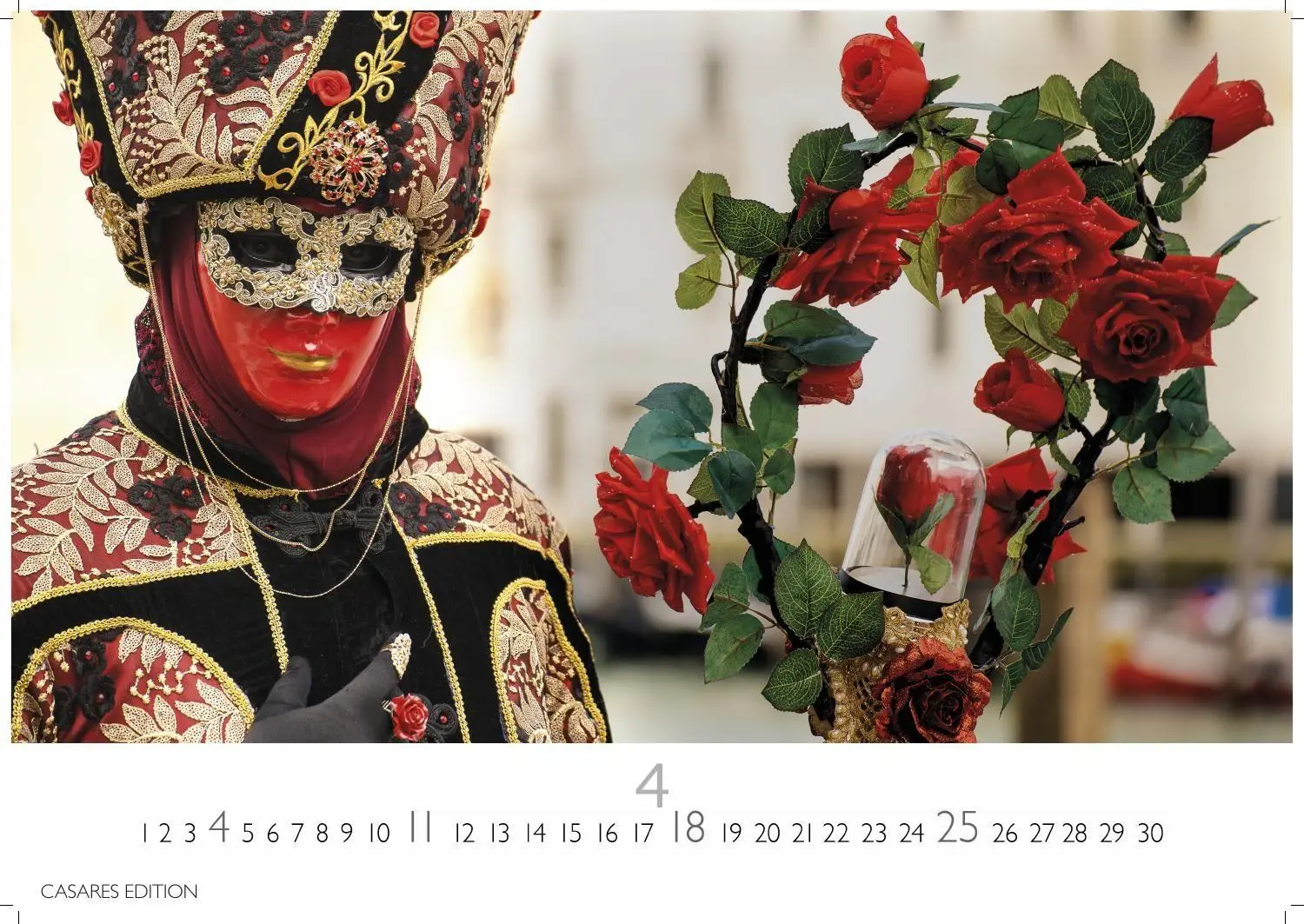 Bild: 9781835246719 | Venedig Karneval Kalender 2027 - Wandkalender Fotokalender Italien...