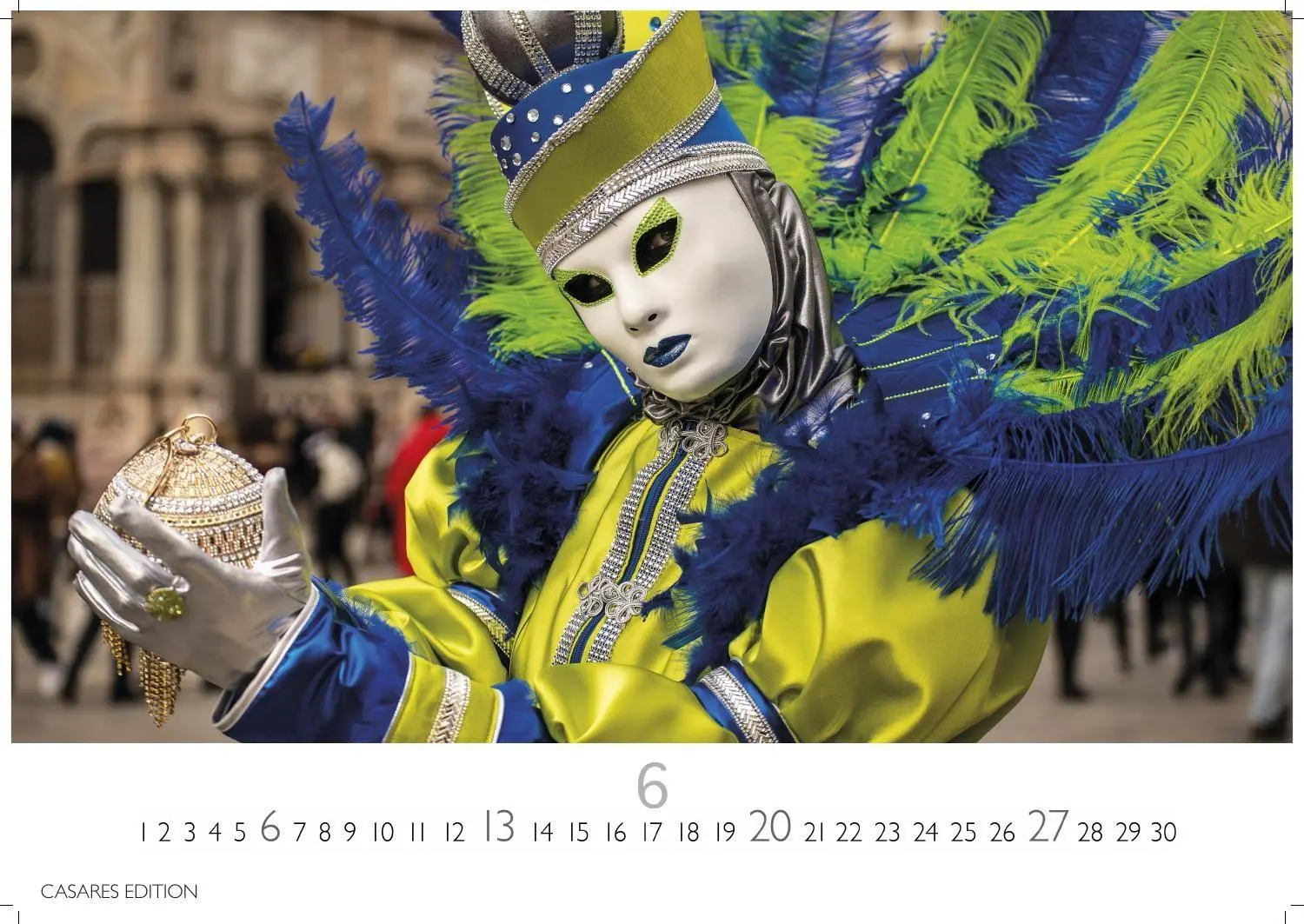 Bild: 9781835246719 | Venedig Karneval Kalender 2027 - Wandkalender Fotokalender Italien...