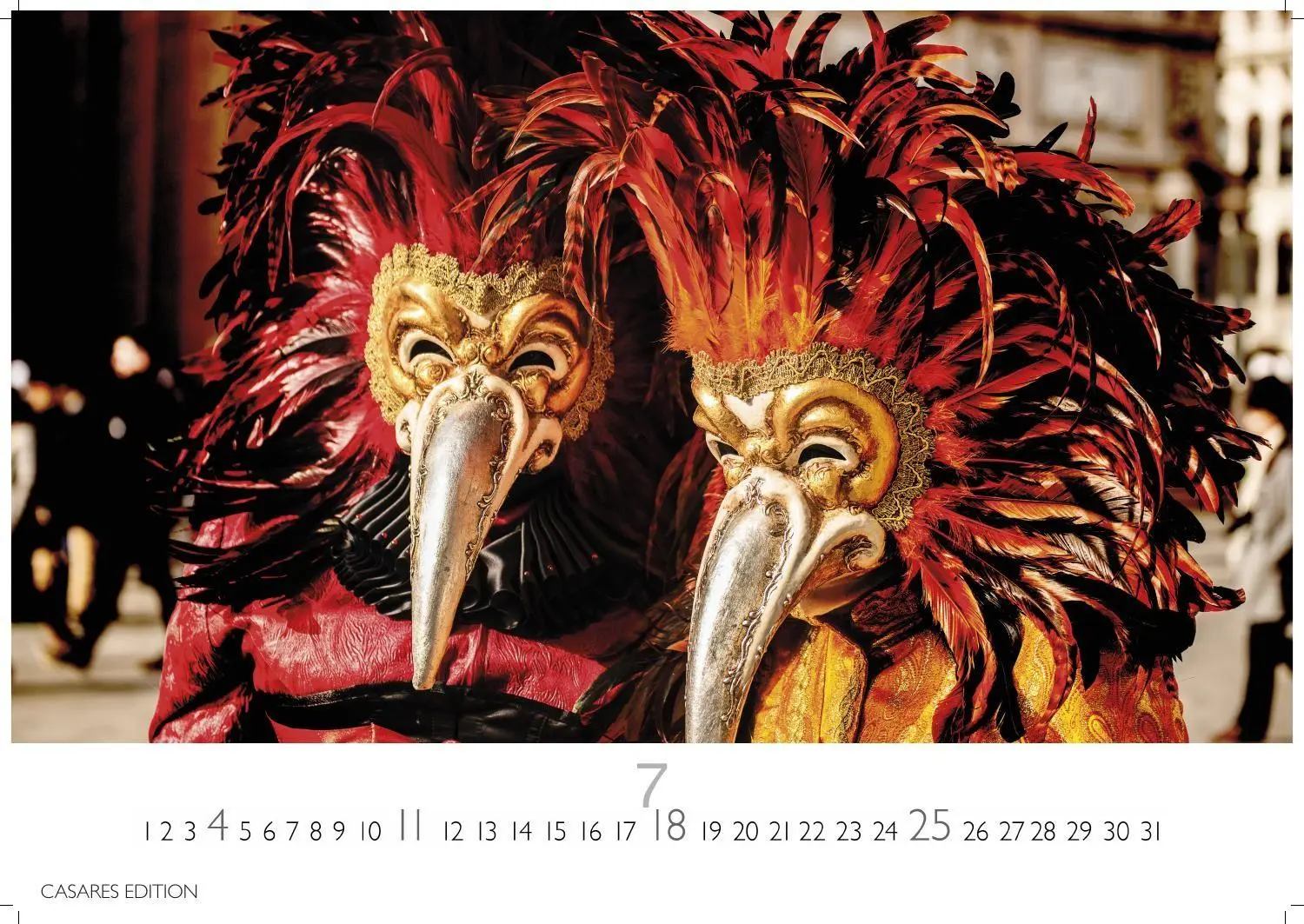 Bild: 9781835246719 | Venedig Karneval Kalender 2027 - Wandkalender Fotokalender Italien...