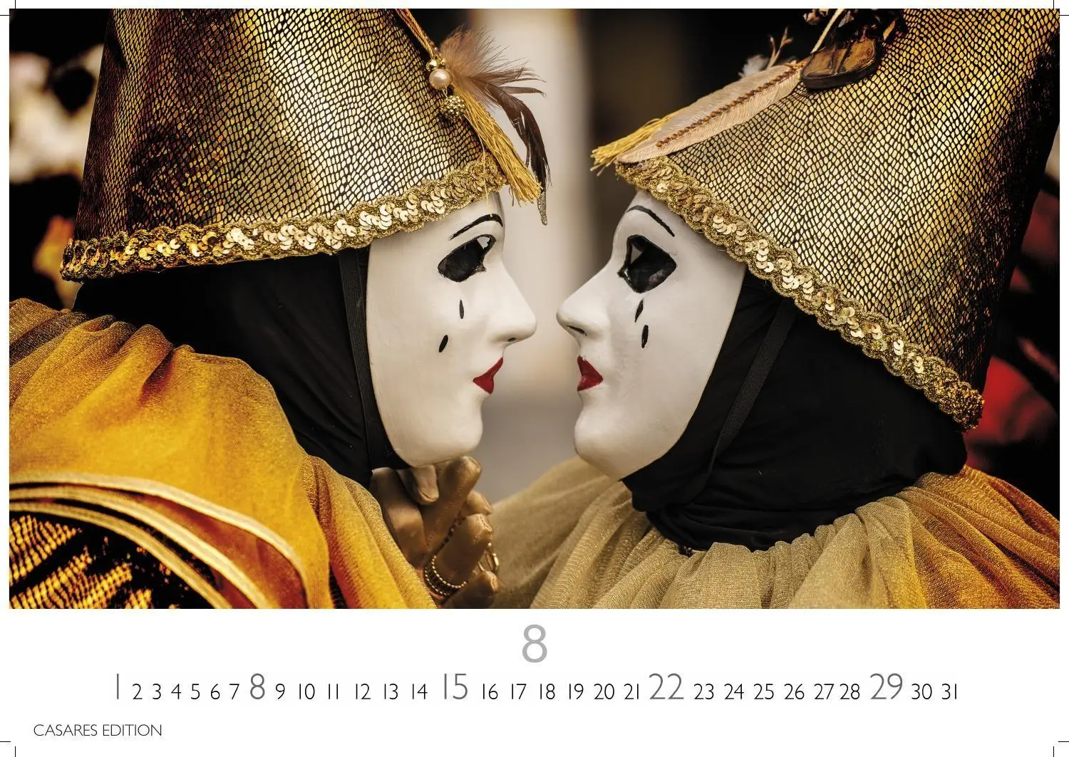 Bild: 9781835246719 | Venedig Karneval Kalender 2027 - Wandkalender Fotokalender Italien...