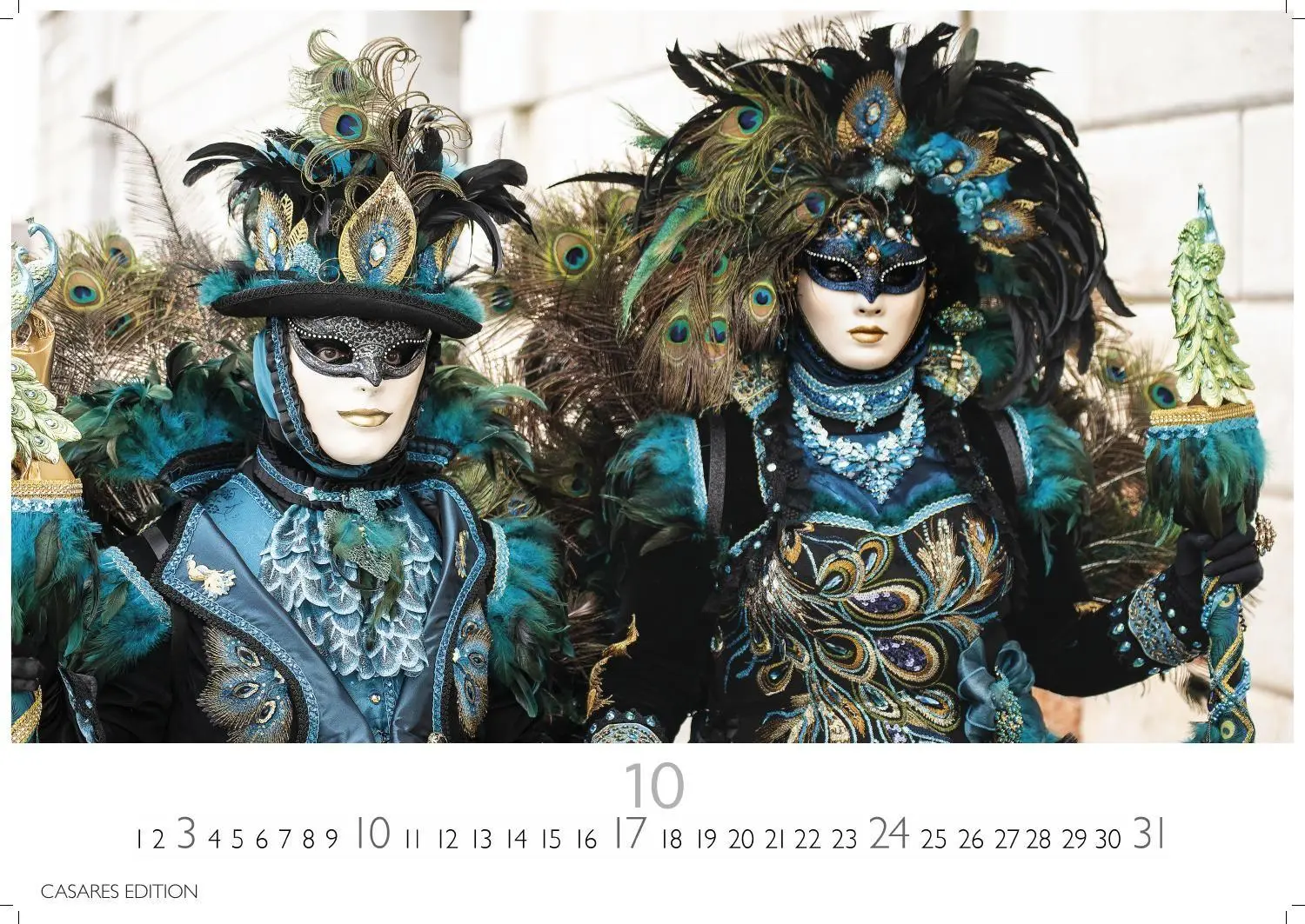 Bild: 9781835246719 | Venedig Karneval Kalender 2027 - Wandkalender Fotokalender Italien...