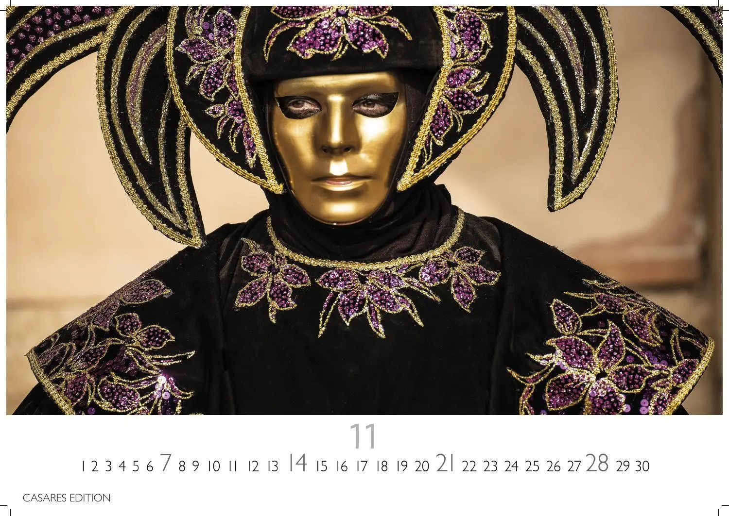 Bild: 9781835246719 | Venedig Karneval Kalender 2027 - Wandkalender Fotokalender Italien...