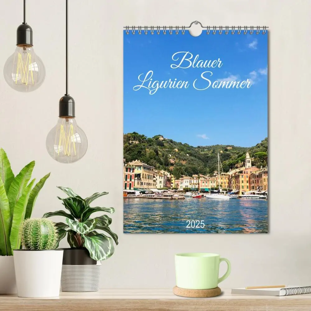 Bild: 9783435916719 | Blauer Ligurien Sommer (Wandkalender 2025 DIN A4 hoch), CALVENDO...