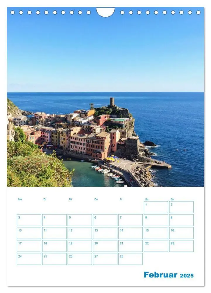 Bild: 9783435916719 | Blauer Ligurien Sommer (Wandkalender 2025 DIN A4 hoch), CALVENDO...