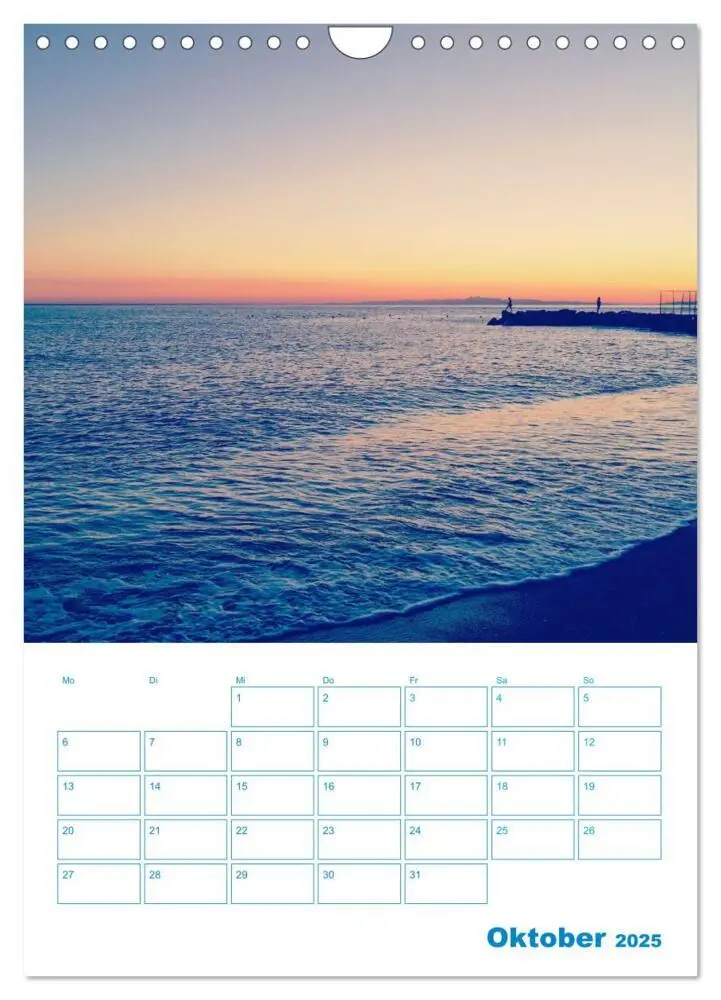 Bild: 9783435916719 | Blauer Ligurien Sommer (Wandkalender 2025 DIN A4 hoch), CALVENDO...