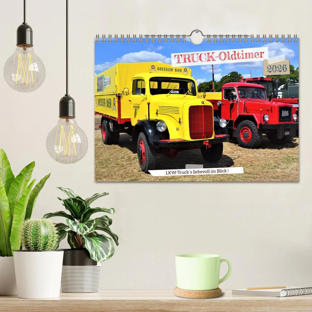 Bild: 9783457556719 | TRUCK - Oldtimer (Wandkalender 2026 DIN A4 quer), CALVENDO...