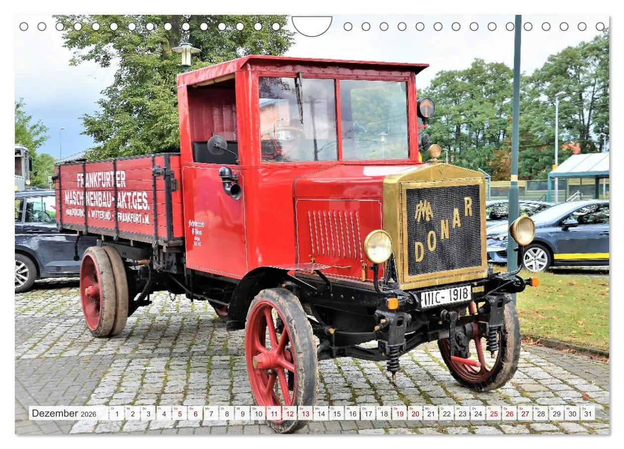 Bild: 9783457556719 | TRUCK - Oldtimer (Wandkalender 2026 DIN A4 quer), CALVENDO...
