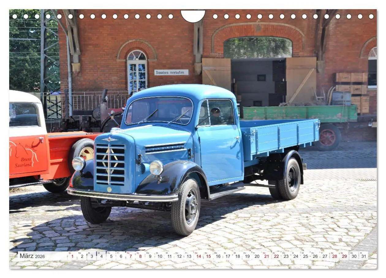 Bild: 9783457556719 | TRUCK - Oldtimer (Wandkalender 2026 DIN A4 quer), CALVENDO...