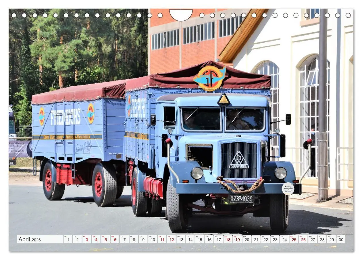 Bild: 9783457556719 | TRUCK - Oldtimer (Wandkalender 2026 DIN A4 quer), CALVENDO...
