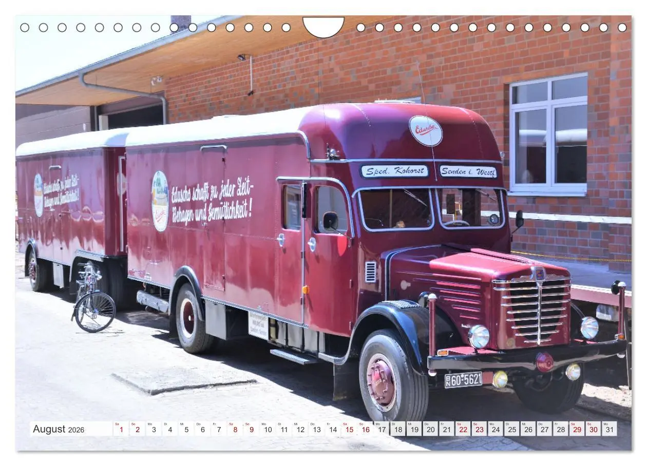 Bild: 9783457556719 | TRUCK - Oldtimer (Wandkalender 2026 DIN A4 quer), CALVENDO...